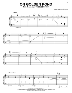 On Golden Pond von Dave Grusin (Download) 
