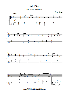 Alleluja From Exultate Domino von Wolfgang Amadeus Mozart (Download) 