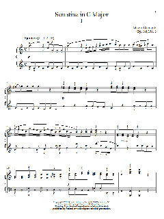 Sonatina in C Major, Op. 36, No. 3 von Muzio Clementi (Download) 
