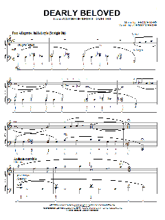 Dearly Beloved von Jerome Kern (Download) 