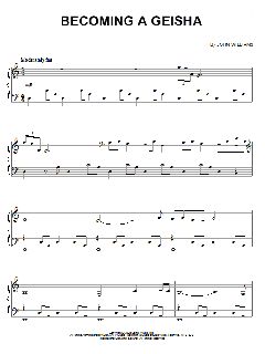 Becoming A Geisha von John Williams (Download) 