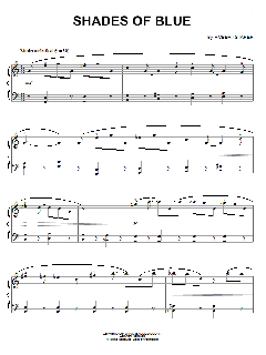 Shades Of Blue von Robert Starer (Download) 