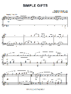 Simple Gifts von Traditional Shaker Hymn (Download) 