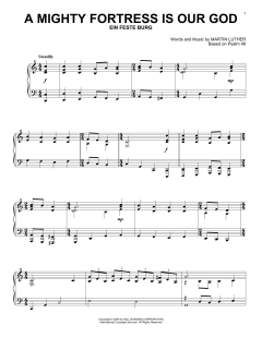 A Mighty Fortress Is Our God von Martin Luther (Download) 