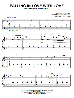 Falling In Love With Love von Lorenz Hart (Download) 