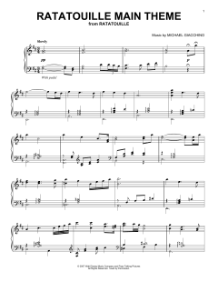Ratatouille (Main Theme) von Michael Giacchino (Download) 