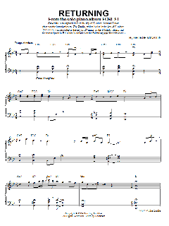 Returning von George Winston (Download) 