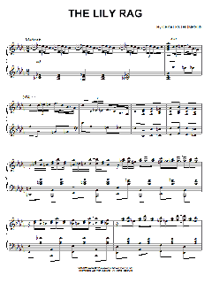 The Lily Rag von Charles Thompson (Download) 
