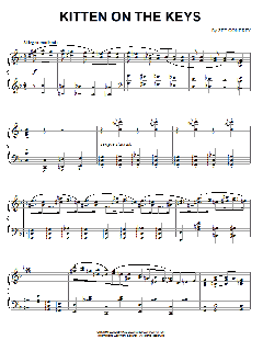 Kitten On The Keys von Zez Confrey (Download) 