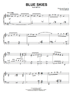 Blue Skies von Irving Berlin (Download) 