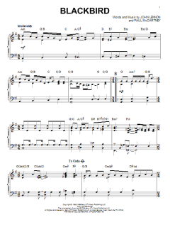 Blackbird [Jazz version] von The Beatles (Download) 