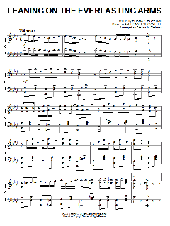 Leaning On The Everlasting Arms [Ragtime version] von Anthony J. Showalter (Download) 