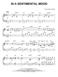 In A Sentimental Mood von Duke Ellington (Download) 