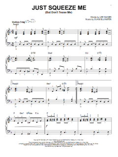 Just Squeeze Me (But Don't Tease Me) von Duke Ellington (Download) 