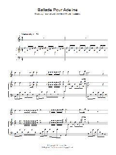 Ballade Pour Adeline von Richard Clayderman (Download) 