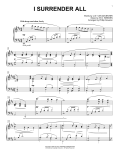 I Surrender All von Winfield S. Weeden (Download) 