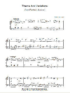 Theme And Variations From Partita In A Minor von Domenico Zipoli (Download) 