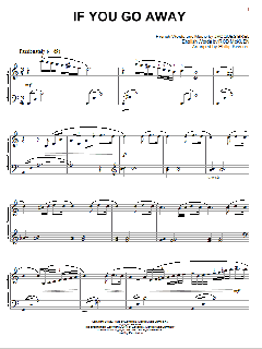 If You Go Away von Jacques Brel (Download) 