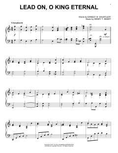 Lead On, O King Eternal von Ernest W. Shurtleff (Download) 