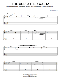 The Godfather Waltz von Nino Rota (Download) 