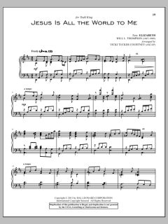 Jesus Is All The World To Me von Will L. Thompson (Download) 