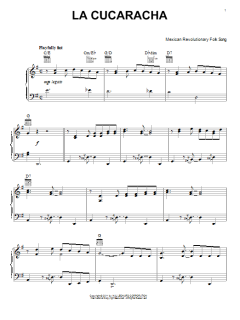 La Cucaracha von Mexican Revolution Folksong (Download) 