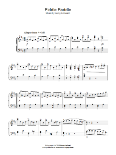 Fiddle Faddle von Leroy Anderson (Download) 