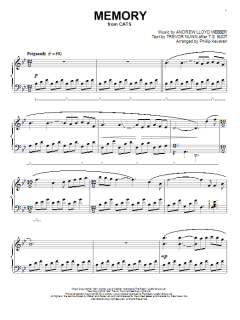 Memory von Andrew Lloyd Webber (Download) 