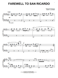 Farewell To San Ricardo von Henry Jackman (Download) 