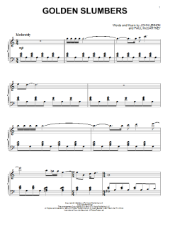 Golden Slumbers von The Beatles (Download) 