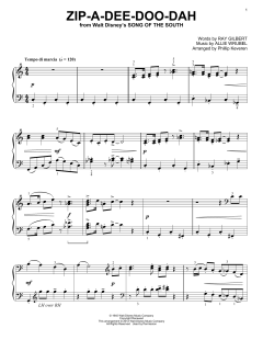 Zip-A-Dee-Doo-Dah von Ray Gilbert (Download) 