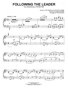 Following The Leader [Classical version] von Ted Sears (Download) 
