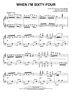 When I'm Sixty-Four [Classical version] von The Beatles (Download) 
