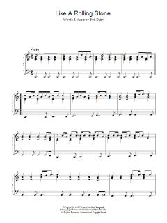 Like A Rolling Stone von Bob Dylan (Download) 