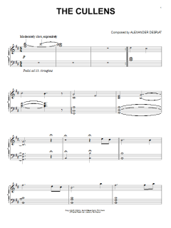 The Cullens von Alexandre Desplat (Download) 
