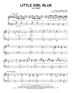 Little Girl Blue von Lorenz Hart (Download) 