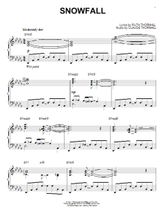 Snowfall [Jazz version] von Tony Bennett (Download) 