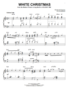 White Christmas [Jazz version] von Irving Berlin (Download) 