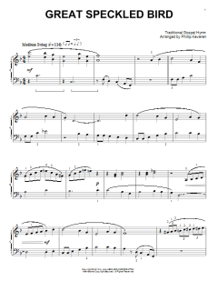 Great Speckled Bird von Traditional Gospel Hymn (Download) 