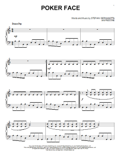 Poker Face von Lady Gaga (Download) 
