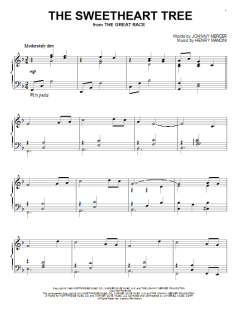 The Sweetheart Tree von Henry Mancini (Download) 