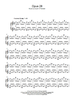 Opus 28 von Dustin O'Halloran (Download) 
