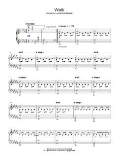 Walk von Ludovico Einaudi (Download) 