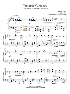 Trumpet Voluntary von Jeremiah Clarke (Download) 