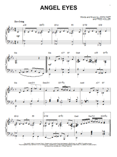 Angel Eyes [Jazz version] von Earl Brent (Download) 