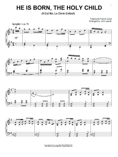Christmas Tidings von John Leavitt (Download) 