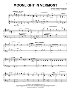 Moonlight In Vermont von Karl Suessdorf (Download) 