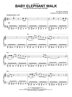 Baby Elephant Walk von Henry Mancini (Download) 