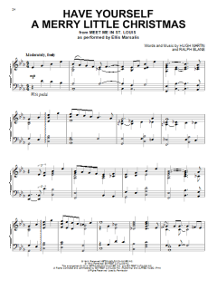 Have Yourself A Merry Little Christmas von Hugh Martin (Download) 
