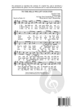 To the Hills We Lift Our Eyes von Joseph Haydn 